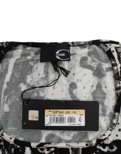 Black Printed Sheath Dress Cavalli
