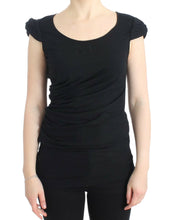 Black Cotton Top Cavalli