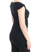 Black Cotton Top Cavalli