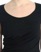 Black Cotton Top Cavalli