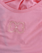 Pink cotton tank top Cavalli