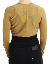 Gold embellished gold shrug Cavalli