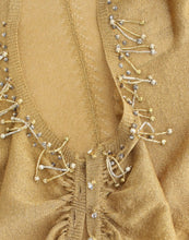 Gold embellished gold shrug Cavalli