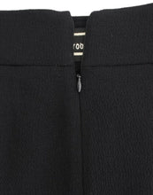 Black wool pencil skirt Cavalli