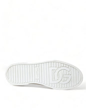 Dolce & Gabbana Brown Leopard Canvas Sneakers Shoes