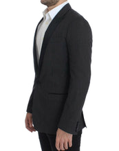 Black wool slim MARTINI blazer Dolce & Gabbana