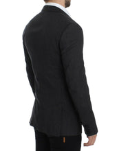 Black wool slim MARTINI blazer Dolce & Gabbana