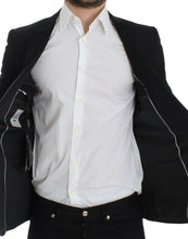 Black wool MARTINI slim blazer Dolce & Gabbana