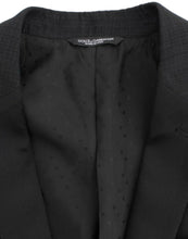 Black wool MARTINI slim blazer Dolce & Gabbana