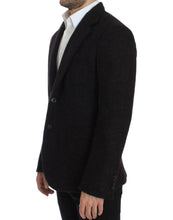 Bordeaux alpaga two button blazer Dolce & Gabbana