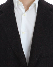 Bordeaux alpaga two button blazer Dolce & Gabbana