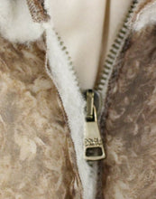 Brown sleeveless silk dress Dolce & Gabbana