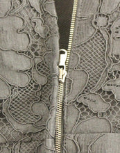 Black floral lace sicily runway dress Dolce & Gabbana