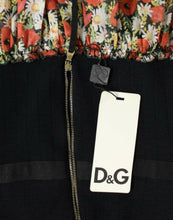 Multicolor floral bubble halterneck dress Dolce & Gabbana