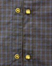 Blue checkered cotton shirt Costume National