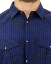 Blue checkered cotton shirt Costume National