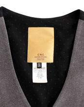 Gray cotton blend casual vest Costume National