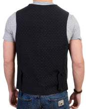 Black wool blend casual vest Costume National
