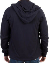 Blue hooded cotton sweater Costume National