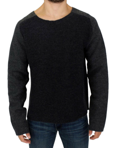 Gray wool crewneck sweater Costume National