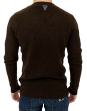 Brown striped crewneck sweater Costume National