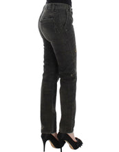 Gray distressed jeans Costume National