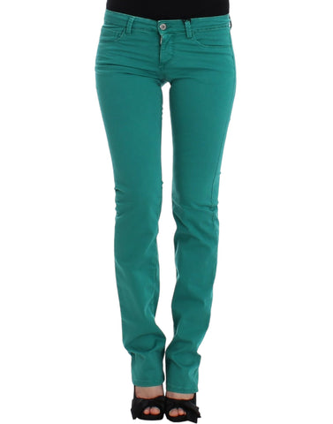 Green straight leg jeans Costume National