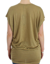 Green print shortsleeve t-shirt Costume National