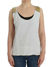 White sleeveless top Costume National