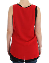 Black sleeveless top Costume National