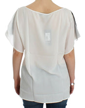 White motive print blouse Costume National