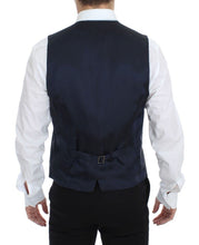 Gray Stretch Formal Dress Vest Gilet Dolce & Gabbana