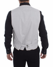 Beige Cotton Silk Blend Dress Vest Blazer Dolce & Gabbana