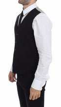 Black Cotton Dress Vest Blazer Jacket Dolce & Gabbana