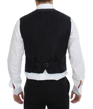 Brown Cotton Blend Dress Vest Gilet Dolce & Gabbana