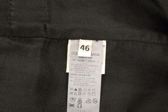 Black Cotton Viscose Dress Vest Blazer Dolce & Gabbana