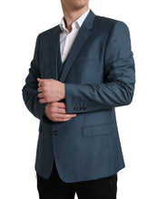 Dolce & Gabbana Green Single Breasted 2 Piece MARTINI Suit