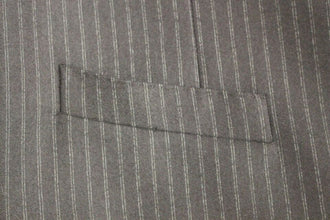 Black Striped Wool Single Breasted Vest Dolce & Gabbana