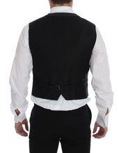 Gray Wool Blend Vest Gilet Weste Dolce & Gabbana