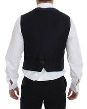 Gray Wool Blend Logo Vest Gilet Weste Dolce & Gabbana
