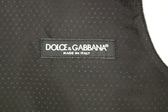 Gray Wool Blend Vest Gilet Weste Dolce & Gabbana