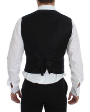 Gray Wool Blend Vest Gilet Weste Dolce & Gabbana