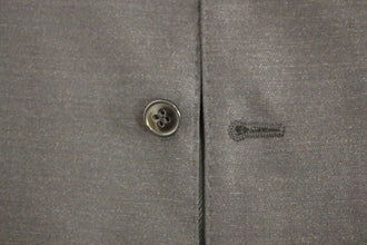 Gray Wool Silk Dress Vest Gilet Weste Dolce & Gabbana