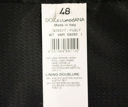 Gray Wool Formal Dress Vest Gilet Weste Dolce & Gabbana