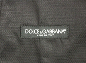 Gray Wool Formal Dress Vest Gilet Weste Dolce & Gabbana