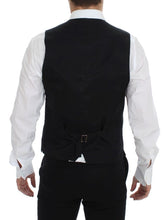 Gray Wool Formal Dress Vest Gilet Weste Dolce & Gabbana