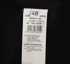 Gray Wool Formal Dress Vest Gilet Weste Dolce & Gabbana