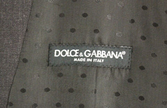 Gray Wool Formal Dress Vest Gilet Weste Dolce & Gabbana