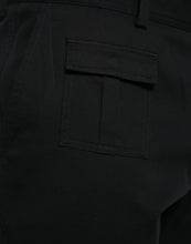 Dolce & Gabbana Black Gray slim Cotton Denim Jeans