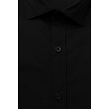 Bagutta Black Cotton Men Shirt